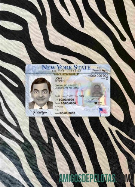 EUA Nova York DL fotovisual frontal exemplo real